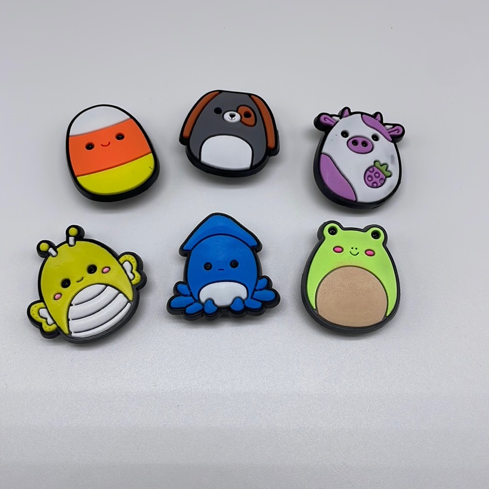 6 pcs of Squishmallows Charms for Crocs